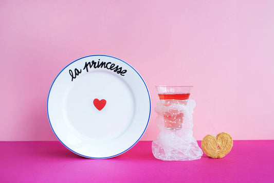Assiette LA FAMILLE S'ÉCLATE - La Princesse