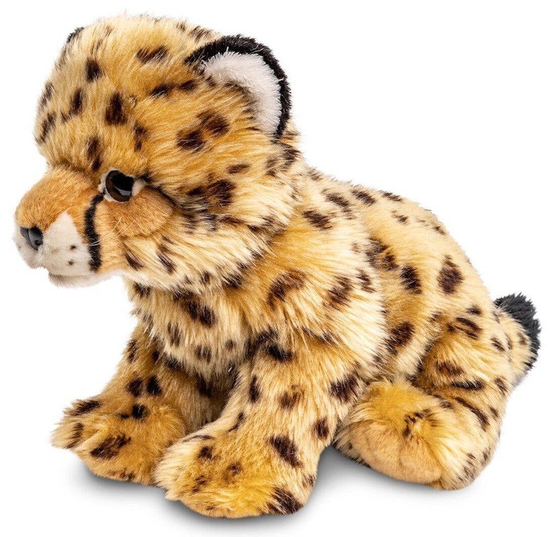 Small cheetah, sitting, 22 cm (height), soft toy/plush