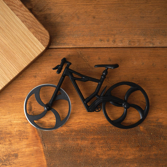 Dappere kerel "Koning van de Pizza" Fiets Pizzasnijder