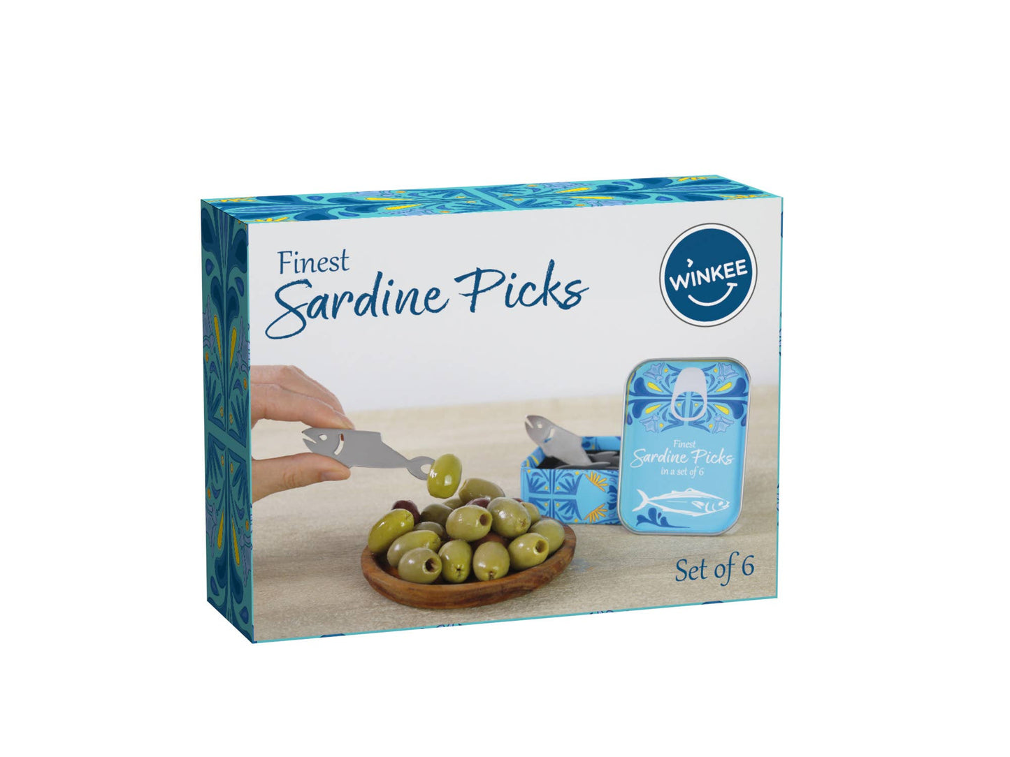 Pique-olives Sardines 6-Pack
