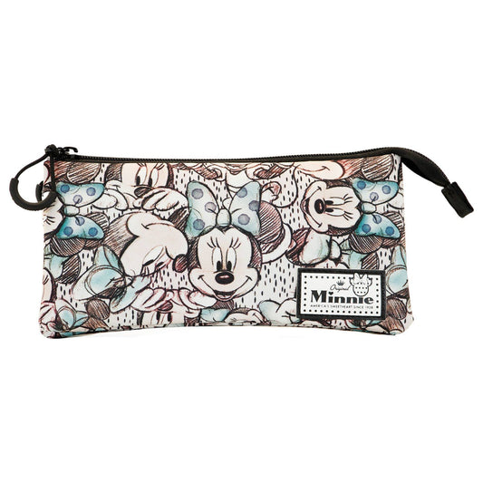 Minnie Mouse Drawing-Trousse Triple FAN