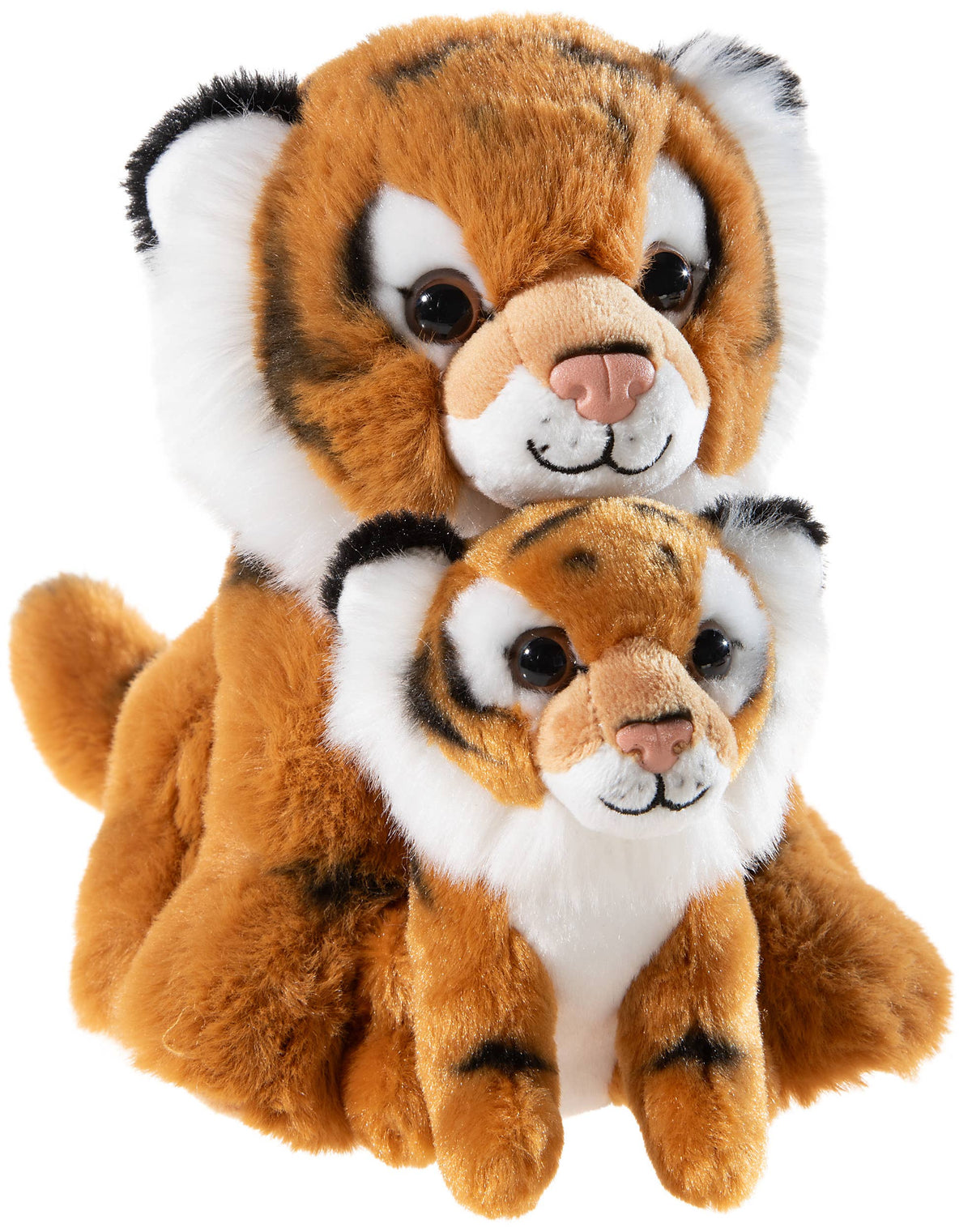 Misanimo tiger with baby plush — 20 cm