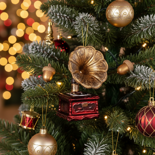 Boule de Noël Gramophone