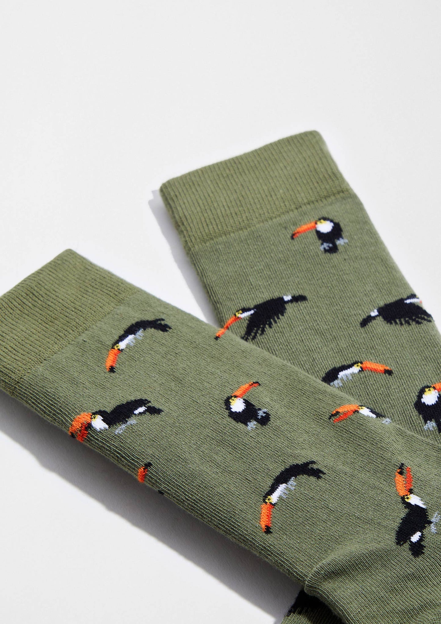 BeToucan Military Green Socks