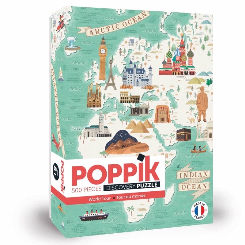 Puzzle - Tour du monde - 500 pièces