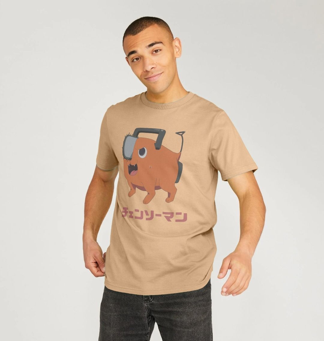 T-shirt adulte Chainsaw Man Pochita Kanji