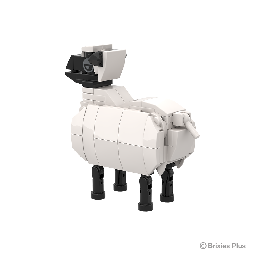 BRIXIES Plus Farmbuddies Schaf / Sheep