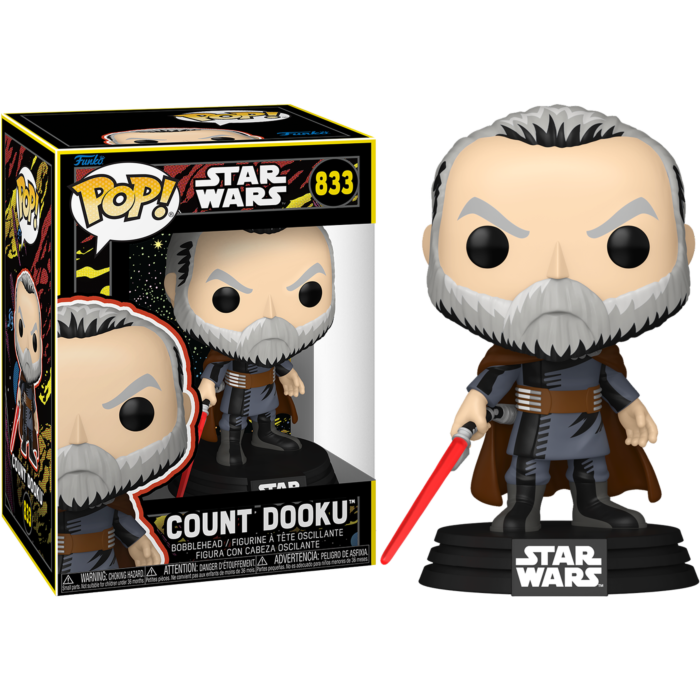 Pop! Count Dooku (Retro) #833