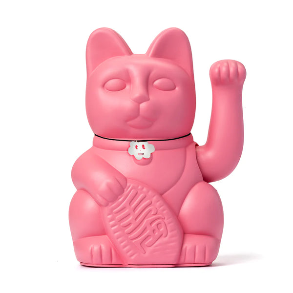 Chat Chanceux Rose Bubblegum