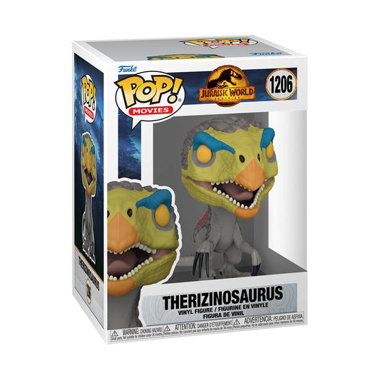 jurassic world 3 funko pop movies therizinosaurus