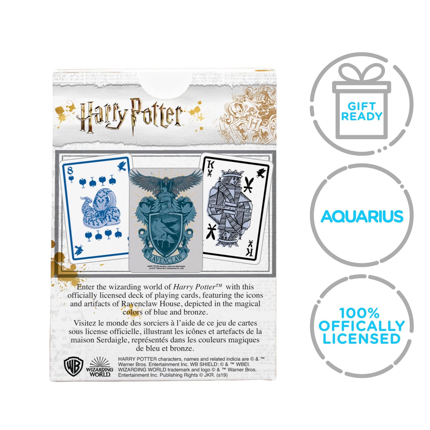 Juego de cartas de Harry Potter - Ravenclaw