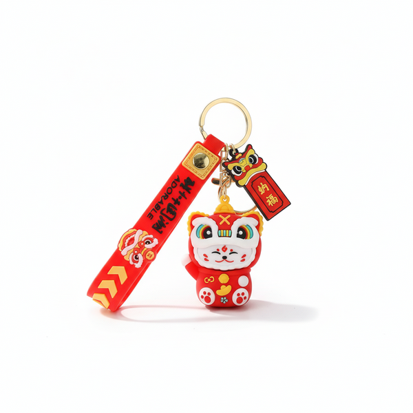 Porte clés Chat Chanceux