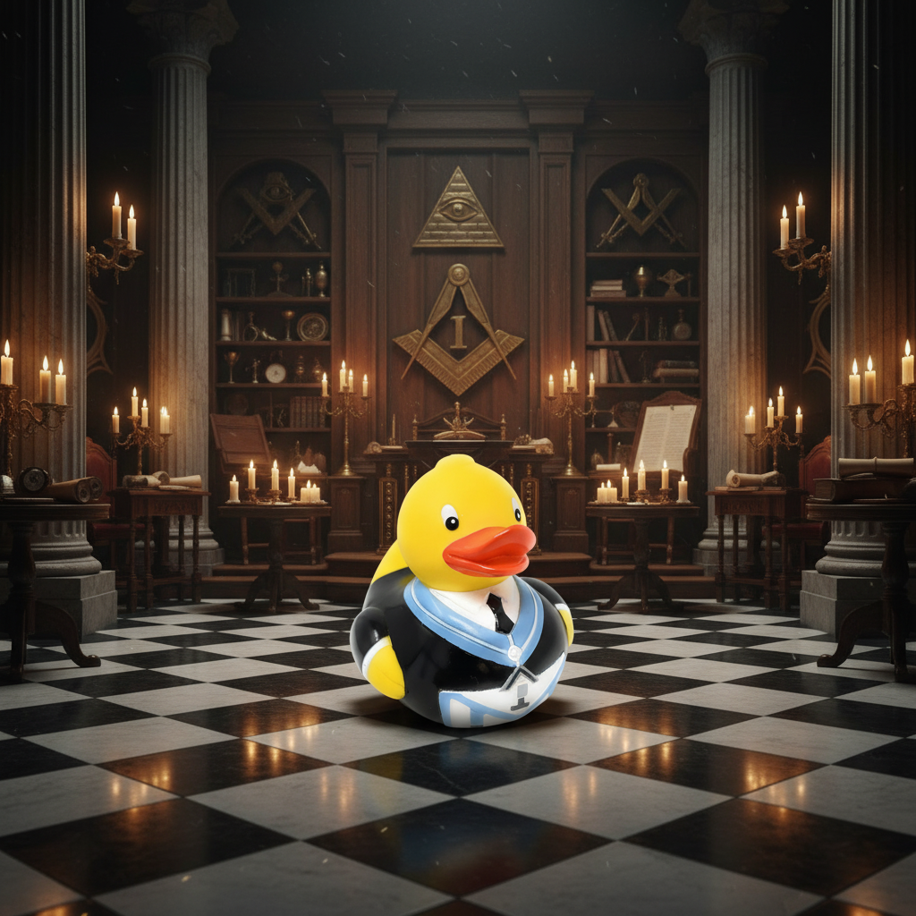 Freemason duck