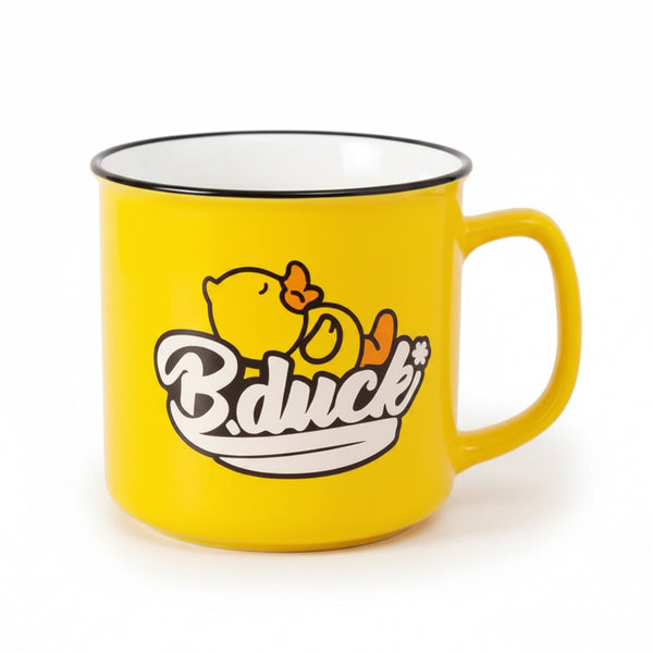 Schlafende gelbe Ente Tasse