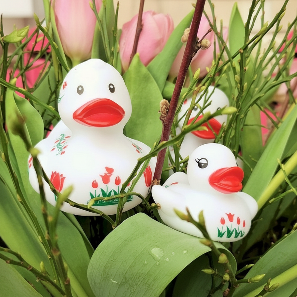 Canard Hollande Tulipes