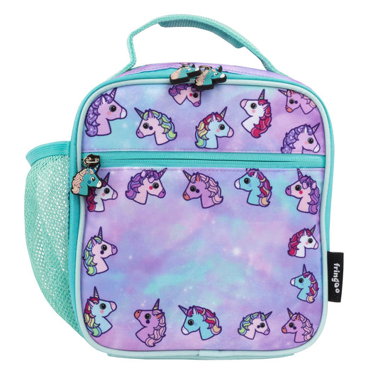Sac repas – pastel licornes