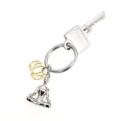 Yoga key ring
