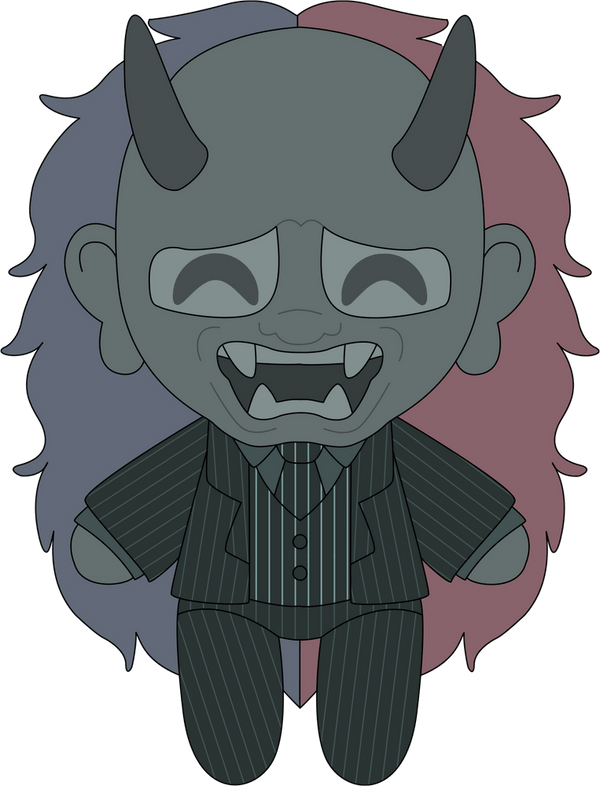 Lazy Masquerade Plush (9in)