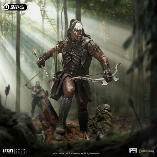 Statue Lurtz Uruk-Hai Leader - The Lord of the Rings - Art Scale 1/10 - The Fellowship of the Ring