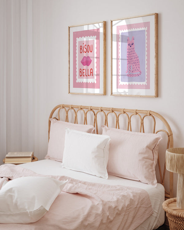 Bisous Bella- Poster