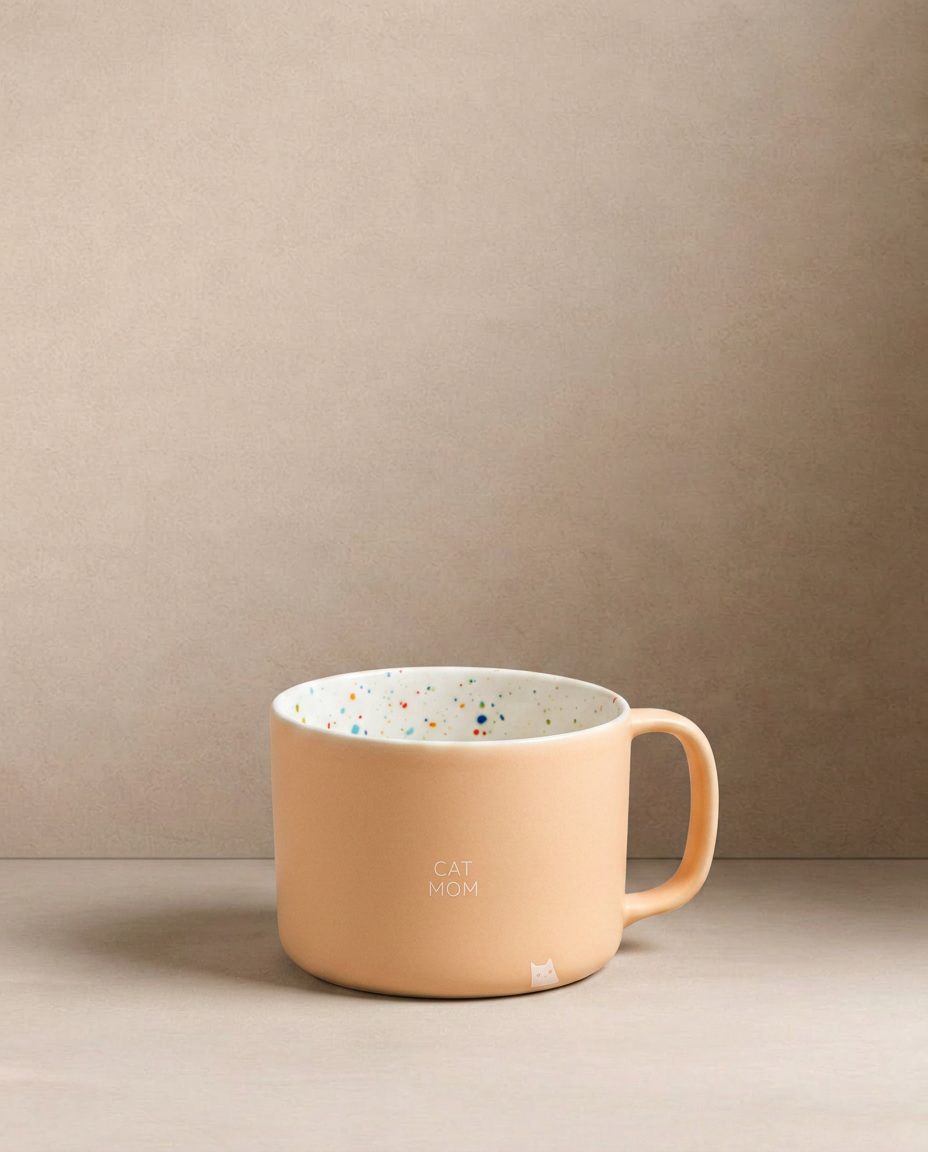 450ml CAT MOM Mug - Breeze Collection