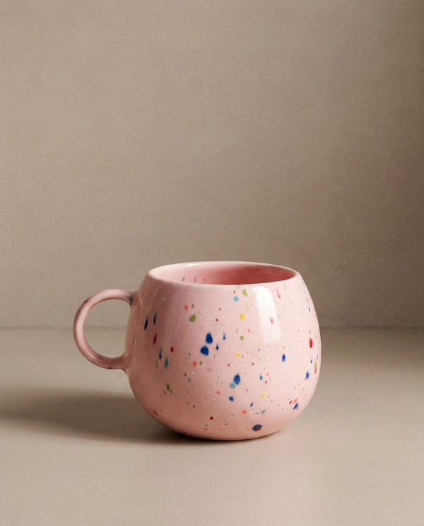 Mug boule New Party rose – 500 ml