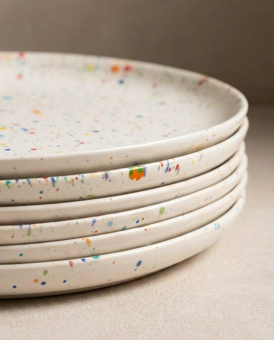 New Party Dinner Plate 27cm White