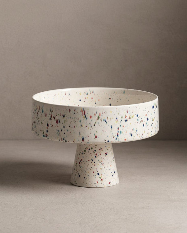 Nouveau bol à fruits de fête 26cm blanc