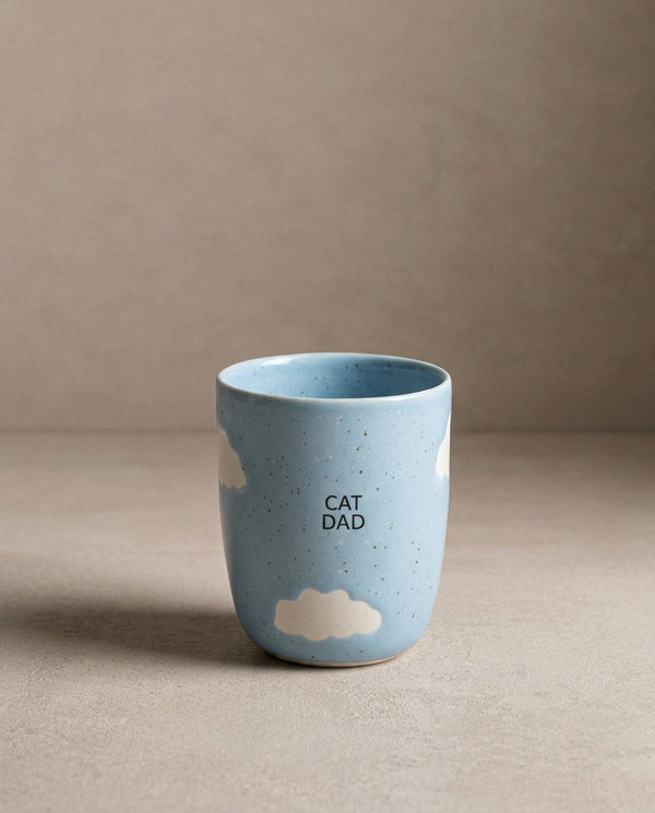 Ensemble Cloud – 2 tasses 220 ml Maman & Papa chat