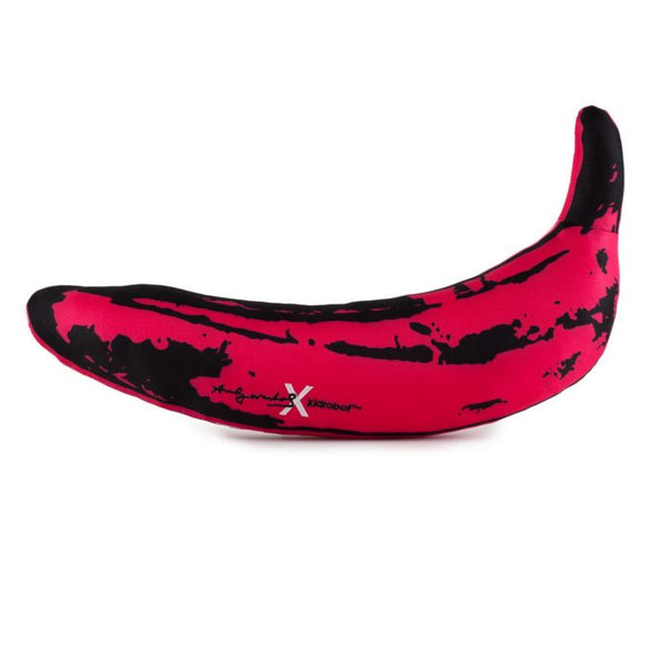 Peluche banana rosa di Andy Wharol
