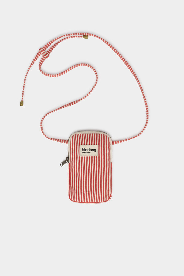 Housse téléphone Bill Rayures rouge