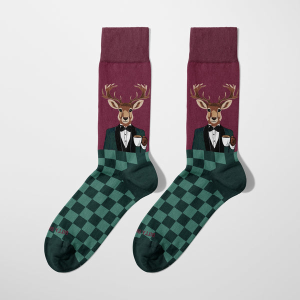 Chaussettes Majestic Reindeer