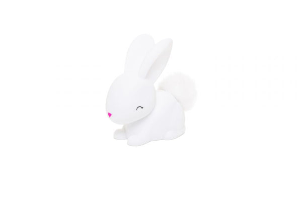 Mini white rabbit night light