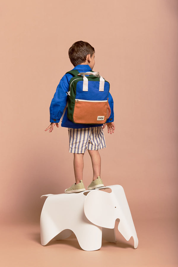 アーサー トリコロール バックパック エレクトリックブルー