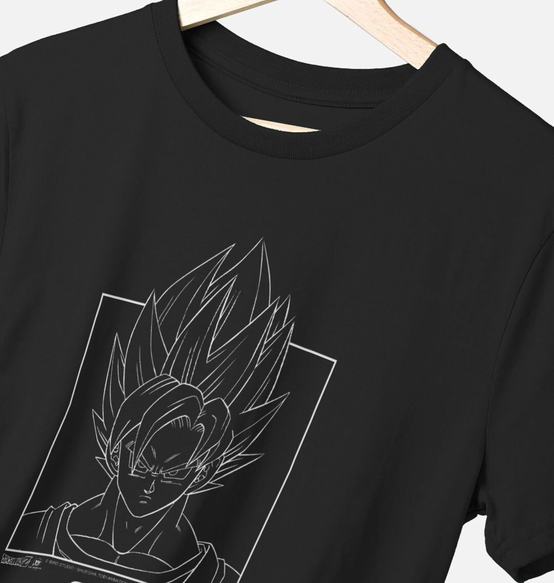 T-shirt adulte Dragon Ball Z portrait Goku