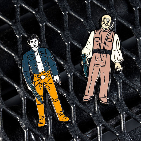 Pin's Star Wars Set 1.18 – Han Solo (Bespin Outfit) et Lobot