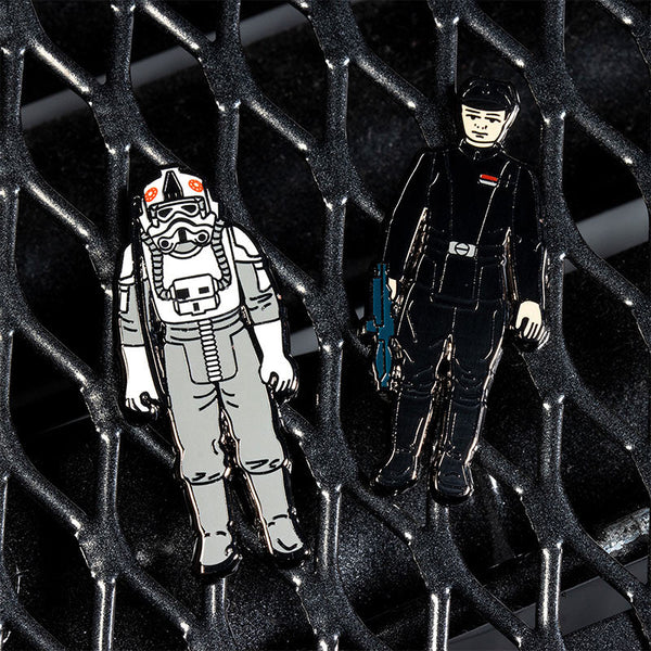 Pin's Star Wars Set 1.20 – AT-AT Driver et Imperial Commander