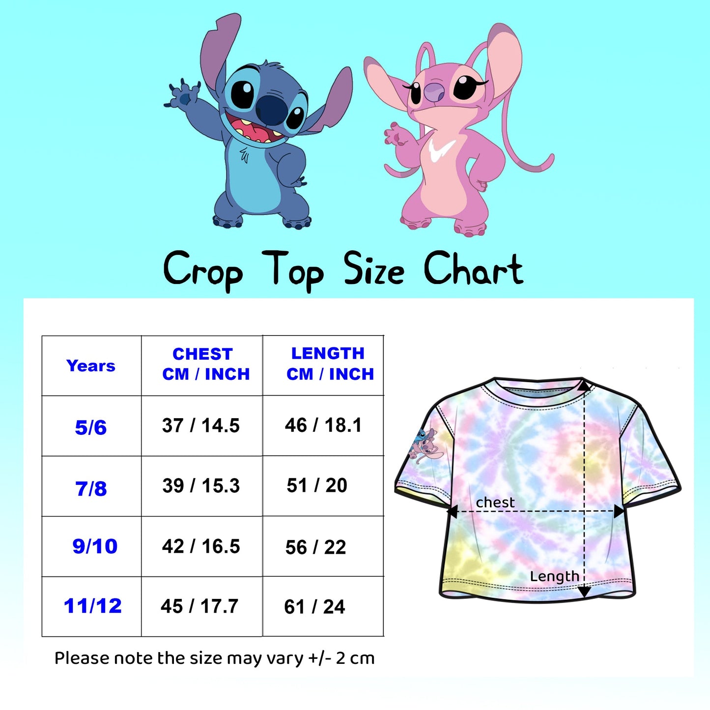 T-shirt – Stitch Tie Dye
