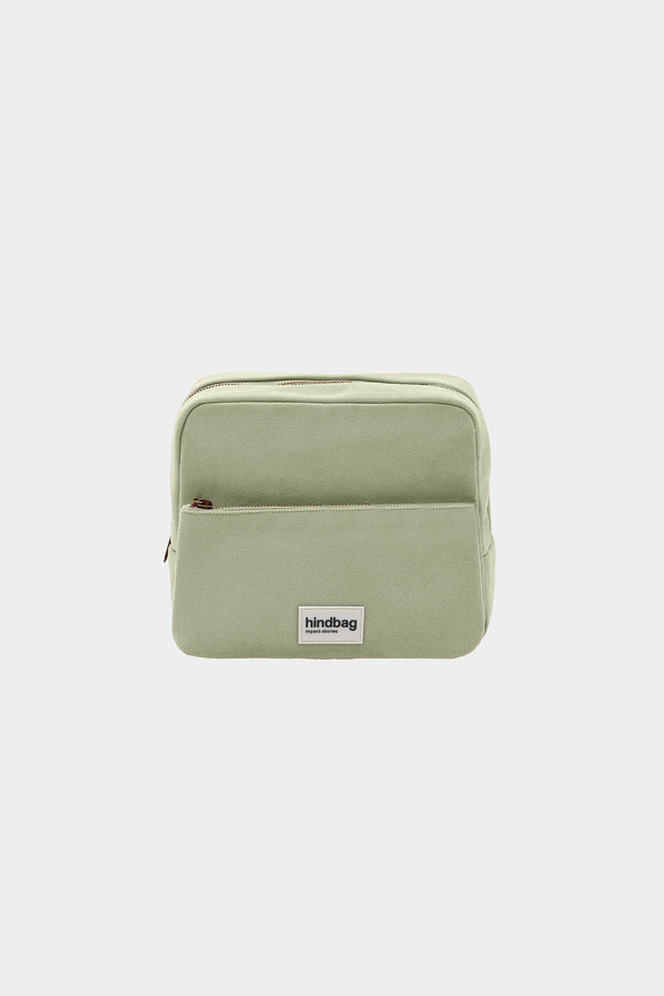 Trousse de toilette XL Alix Vert argile