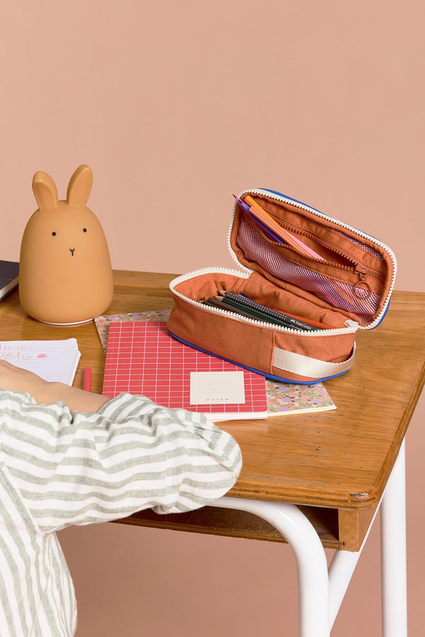 Maxペンケース トリコロール ローズブラッシュ