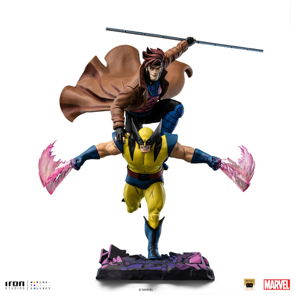 スタチュー ガンビット&ウルヴァリン - X-MEN 97 - アートスケール 1/10 - マーベルコミックス