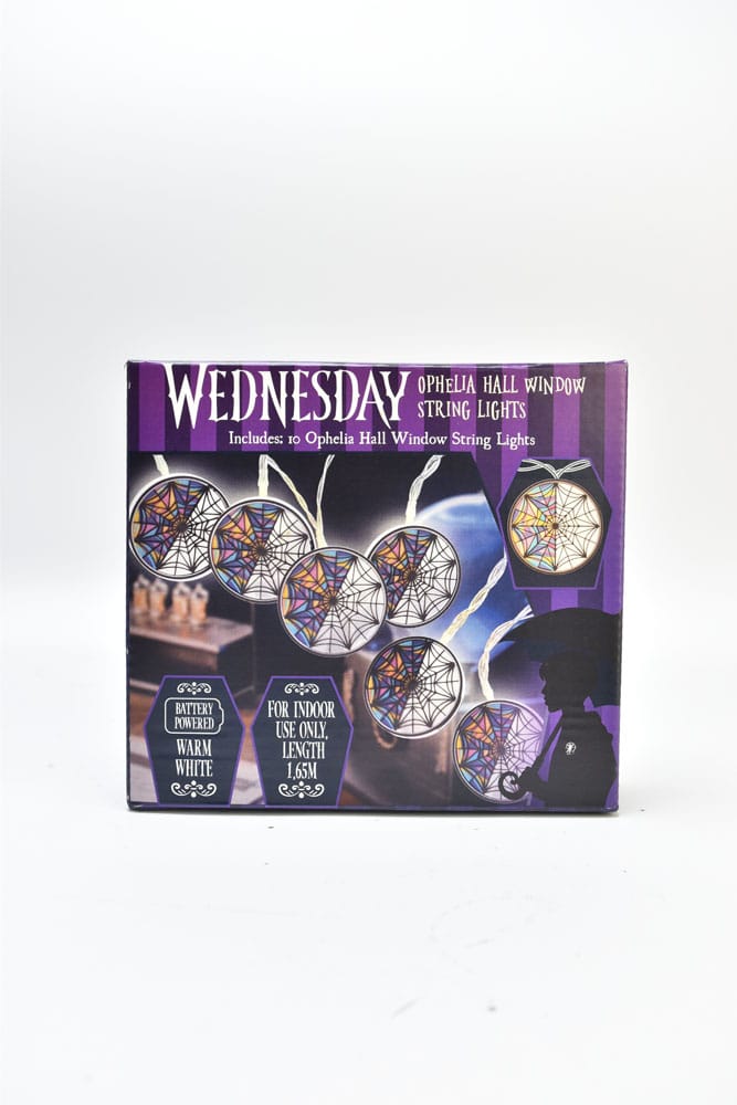 Guirnalda de luces del miércoles: ventana del salón Ophelia