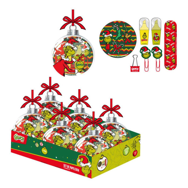 Kerstboomversiering met Grinch schrijfset