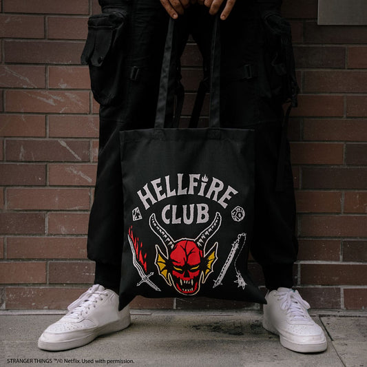 Stranger Things Tote Bag - Hellfire Club