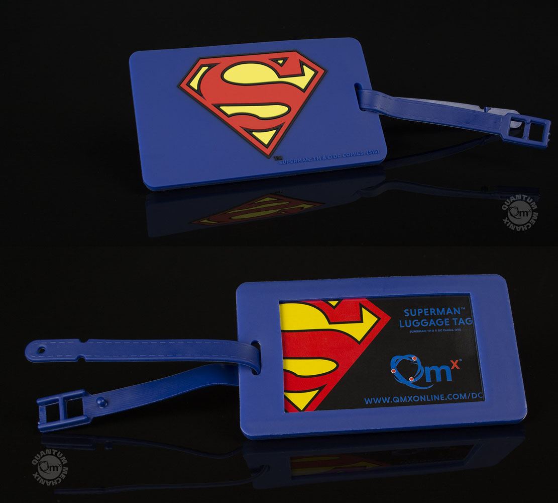 Superman Luggage Tag