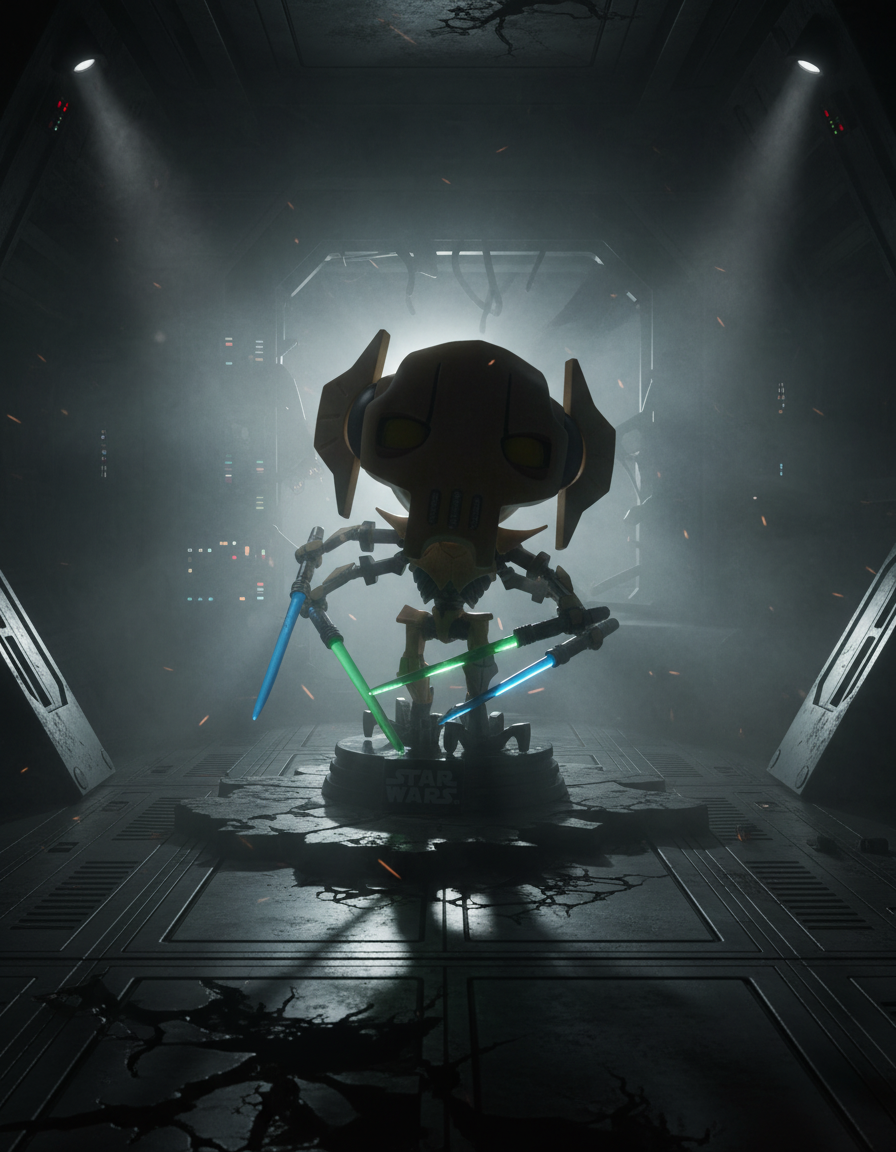 ¡Pop! General Grievous con sables de luz