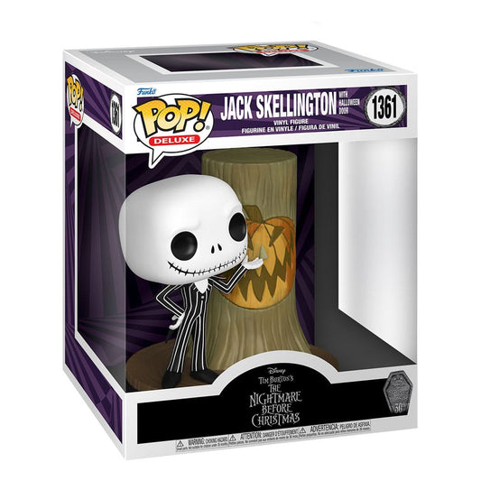 ¡Estallido! Jack Skellington de lujo con puerta de Halloween