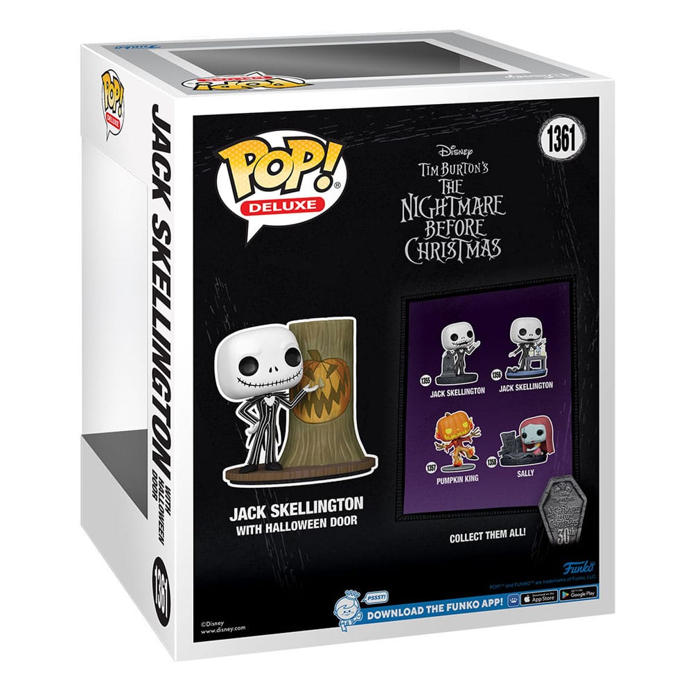 ¡Estallido! Jack Skellington de lujo con puerta de Halloween