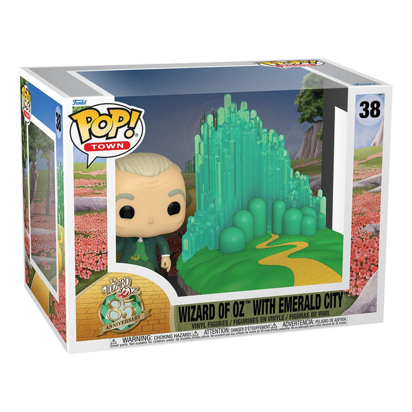 Funko Pop! Town le Magicien avec la Cité D'Emeraude (85ème Anniversaire) – Le Magicien d'Oz