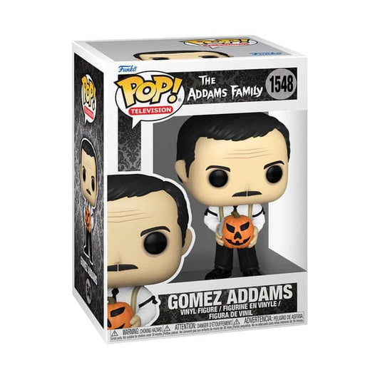 Gomez Addams with Jack-o-Lantern